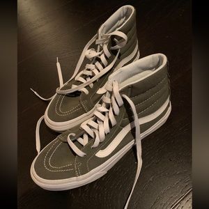 vans sk8 hi green